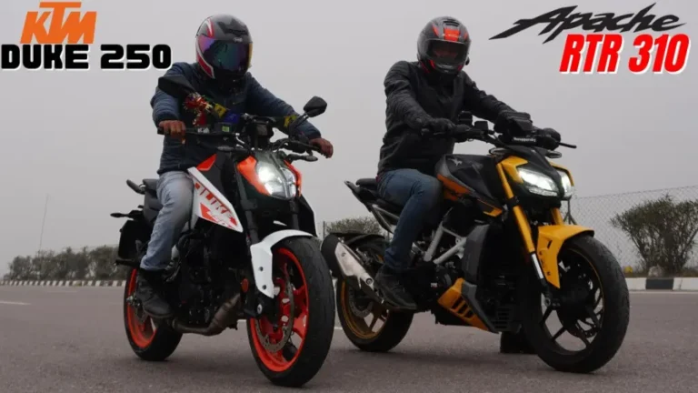 TVS Apache RTR 310 Vs KTM 250 Duke